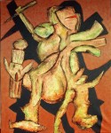 El guerrero 2002 (73 x 60 cm )